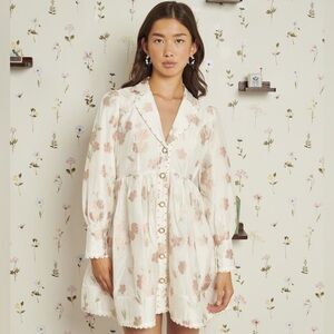 Sister Jane memoir floral mini dress